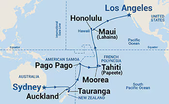 Royal Princess - 27 napos Új-Zéland, Tahiti és Hawaii hajóút
