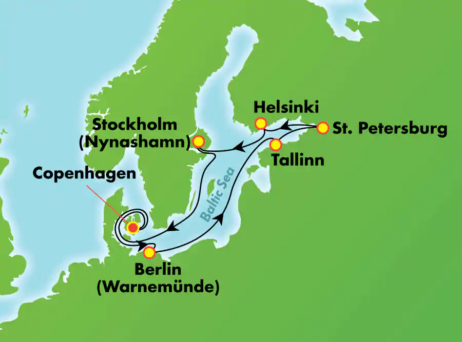 Norwegian Getaway - 10 napos Balti-tengeri hajóút Koppenhágából