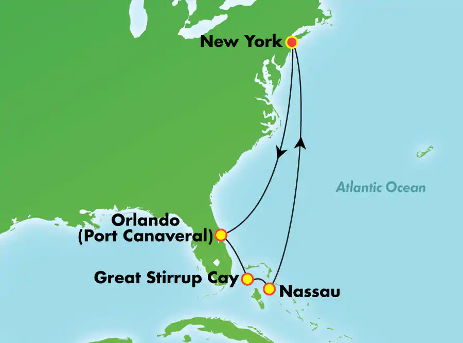 Norwegian Bliss - 8 éjszakás hajóút a Bahamákon New Yorkból