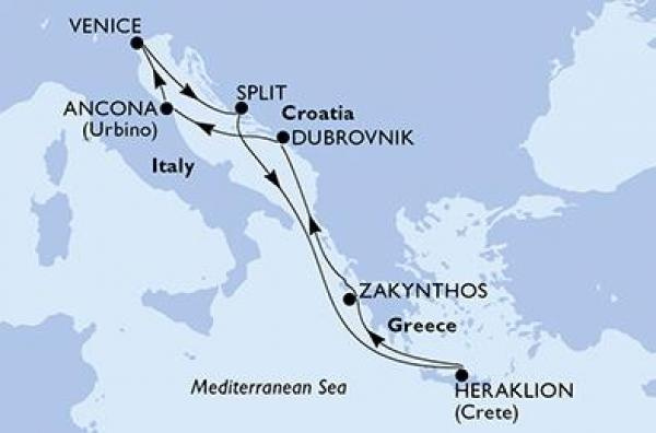 Festői Mediterrán Tájakon - csoportos hajóút