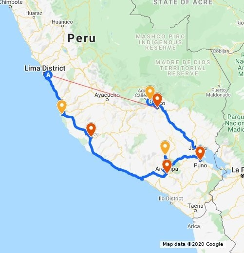 Dél-Amerika - Peru mesés tájai  (magyar nyelvű idegenvezetéssel és repülőjeggyel)