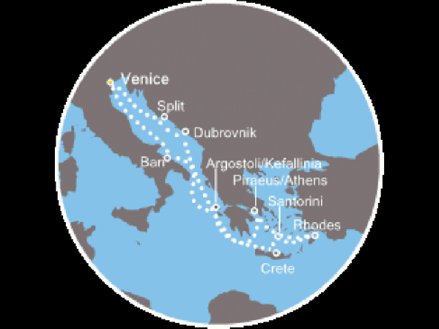 Costa Mediterranea - Olaszország, Görögország, Horvátország