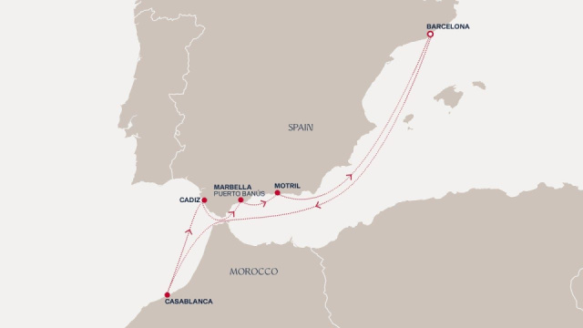 Explora II luxus hajózás - 10 napos hajóút Andalúzián át Casablancáig