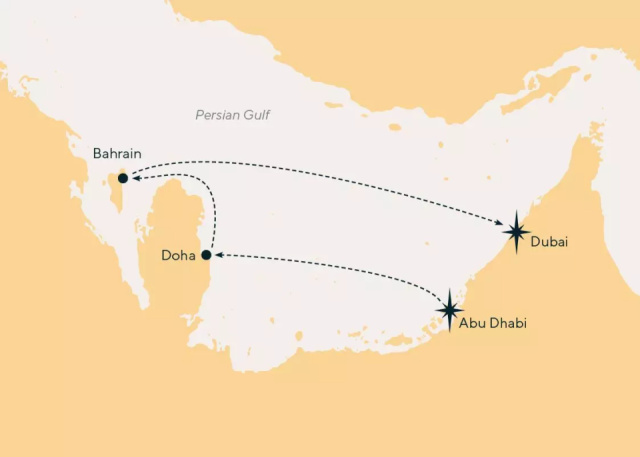 Celestyal Journey - 3 éjszakás hajóút a Perzsa-öbölben Abu Dhabi-ból